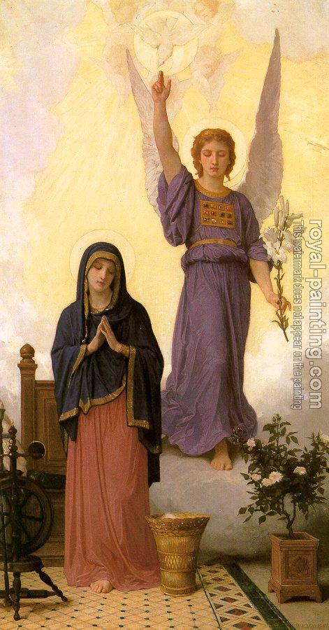 William-Adolphe Bouguereau : The Annunciation William-Adolphe Bouguereau : The Annunciation